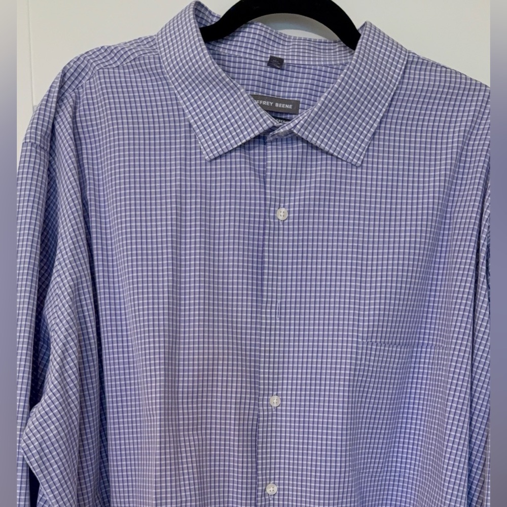 Geoffrey Beene Bundle of 2 Men's Dress Shirts // 20 neck 35/36 sleeve - Picture 5 of 9